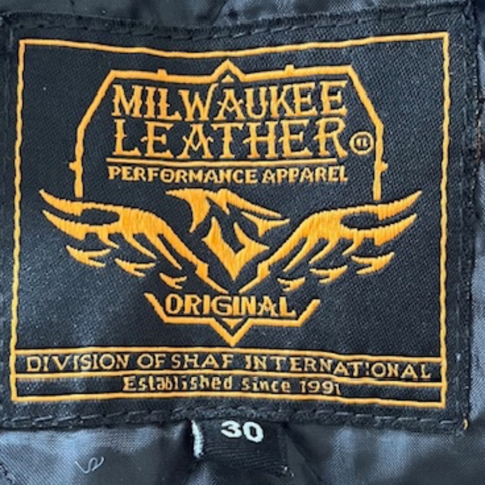 Milwaukee Leather LKL2701 Women's Classic Black Premium Leather Motorcycle Rider - Picture 3 of 5